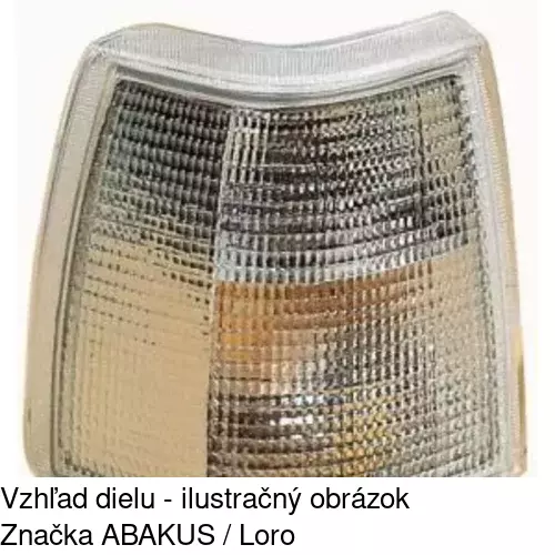 Predná smerovka 908520-E /POLCAR/ - obr. 1
