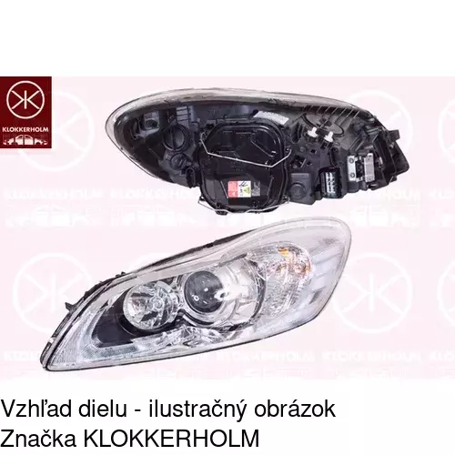 Hlavný reflektor POLCAR 90C1101U