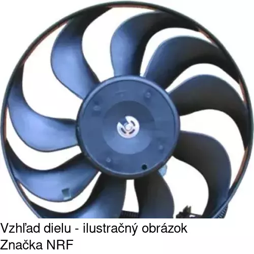 Ventilátory chladičov POLCAR 950123W1