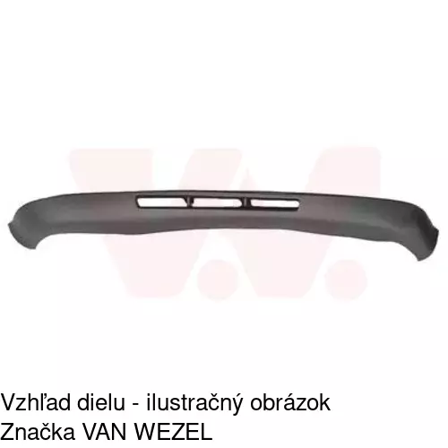 Spojler predného nárazníka 951225 /POLCAR/ - obr. 1
