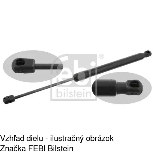Plynová pružina 9513AB1D /POLCAR/ - obr. 1