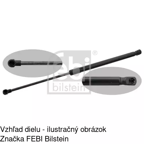Plynová pružina 9513AB2 /POLCAR/ - obr. 1