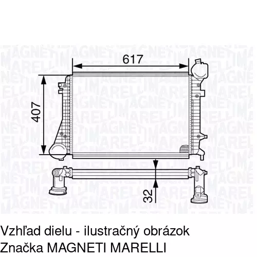 Chladiče vzduchu (Intercoolery) 9513J83X /POLCAR/ - obr. 5