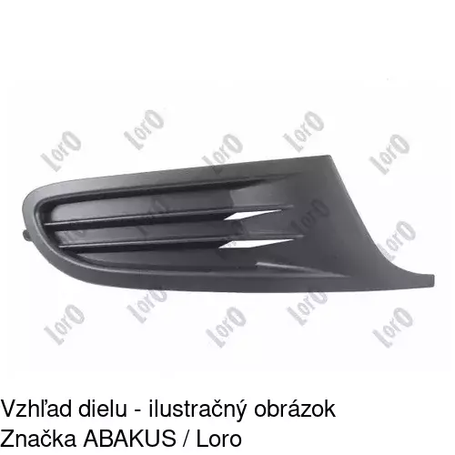 Kryt v nárazníku 95182712R /POLCAR/ - obr. 2