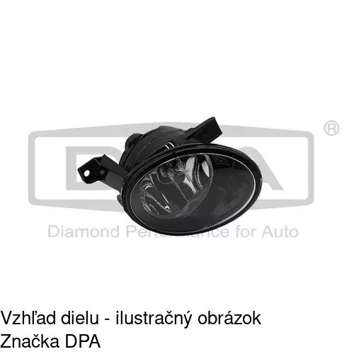 Hmlové svetlo - predné 951830-H /POLCAR/ - obr. 4