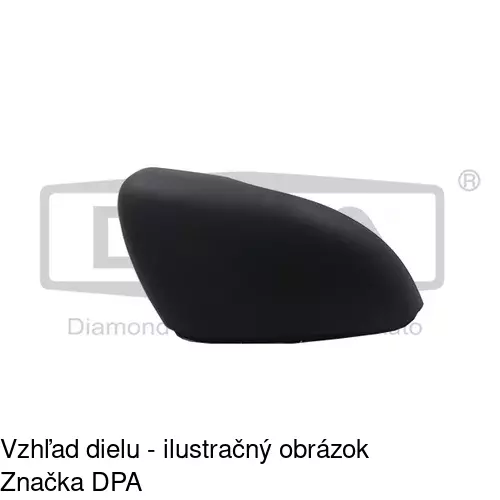Rám vonkajšieho zrkadla 951855PM /POLCAR/ - obr. 3