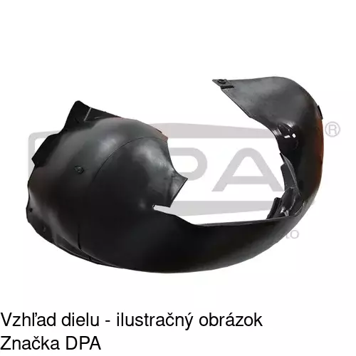 Podblatník (plast) 9518FP2T /POLCAR/ - obr. 1