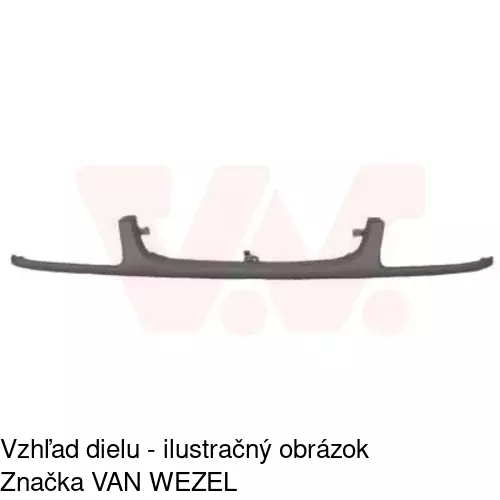 Lišta masky 952406 /POLCAR/ - obr. 1