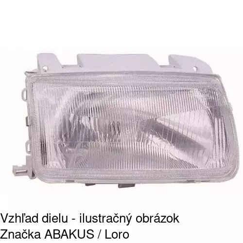 Hlavný reflektor 9524097E /POLCAR/ - obr. 4