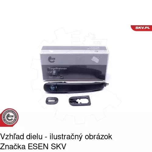 Vnútorná kľučka 9524Z-41 /POLCAR/ - obr. 5
