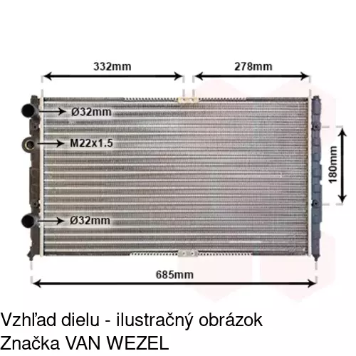 Chladiče vody 952508A1 /POLCAR/ - obr. 4