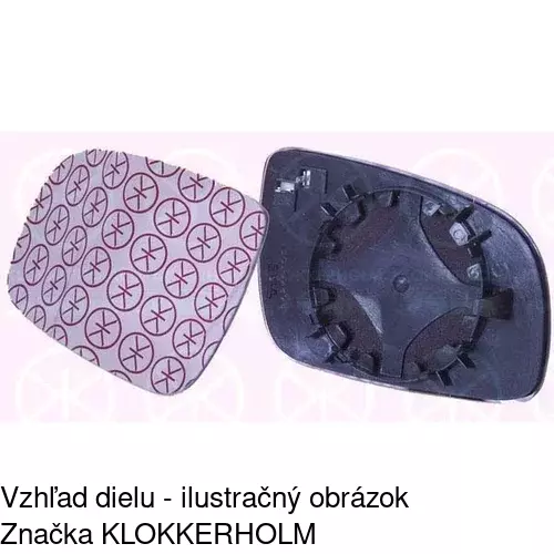 Vonkajšie zrkadlo 9525511E /POLCAR/ - obr. 4