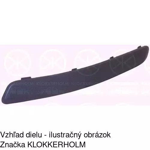 Lišta nárazníka POLCAR 9527077J