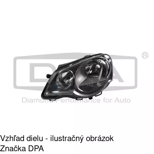 Hlavný reflektor 9527091E /POLCAR/ - obr. 1