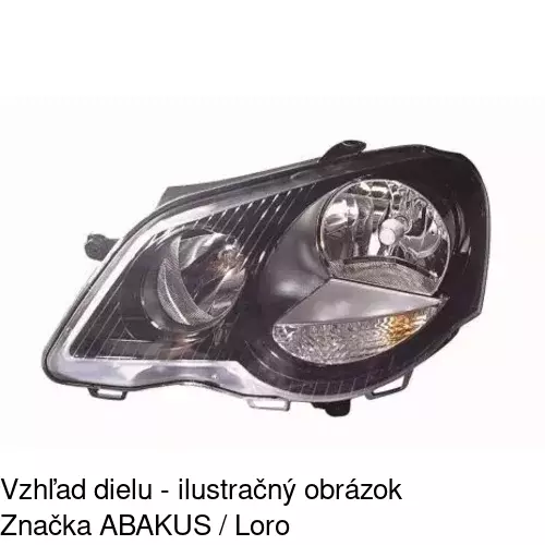 Hlavný reflektor 9527091E /POLCAR/ - obr. 2
