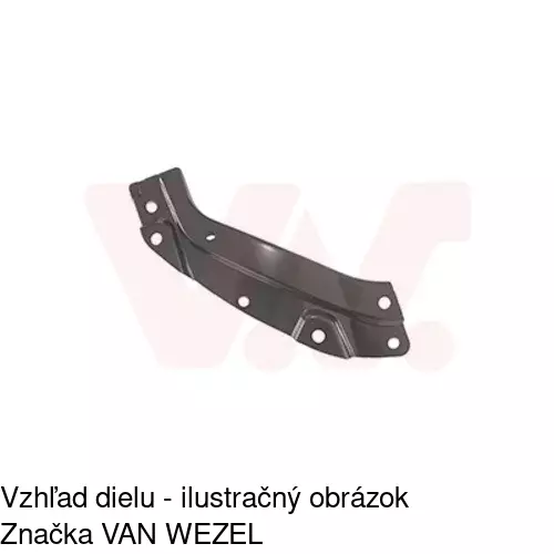 Držiak predného pásu 953304-8 /POLCAR/ - obr. 1