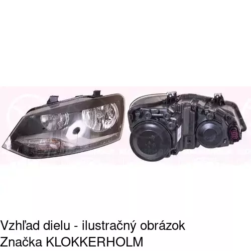 Hlavný reflektor 9533092E /POLCAR/ - obr. 3