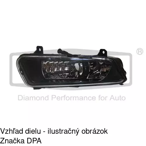 Hmlové svetlo - predné 9533308E /POLCAR/ - obr. 1
