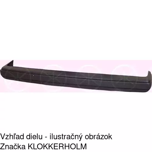 Zadný nárazník POLCAR 953496