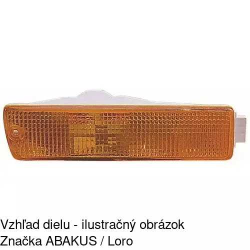 Predná smerovka POLCAR 9537191E