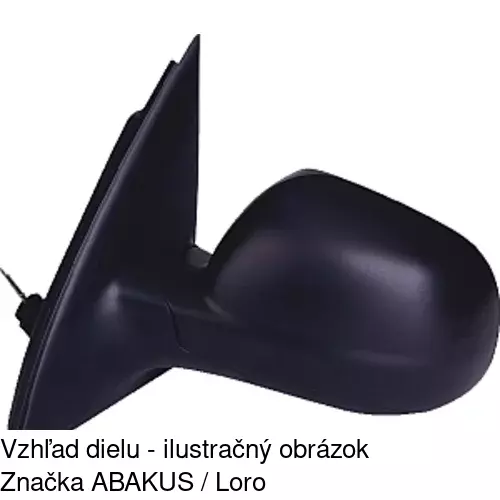 Rám vonkajšieho zrkadla 954154TE /POLCAR/ - obr. 3