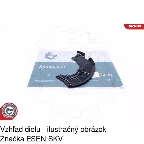 Brzdovy štít 9541OT-1 /POLCAR/ - obr. 3