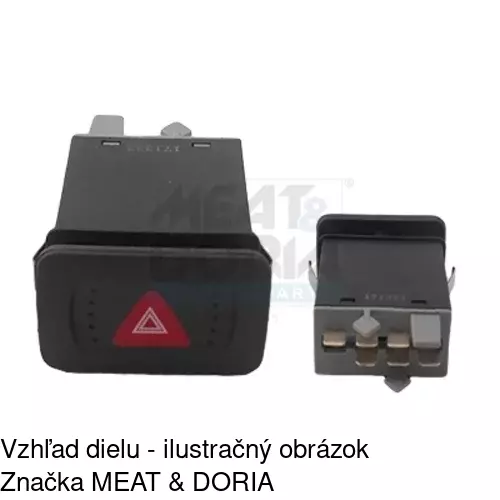 Spínač núdzových svetiel 9541P-30 /POLCAR/ - obr. 3