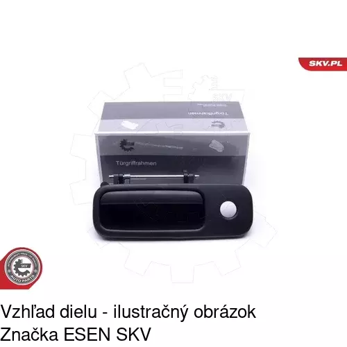 Vnútorná kľučka 9541Z-50 /POLCAR/ - obr. 1