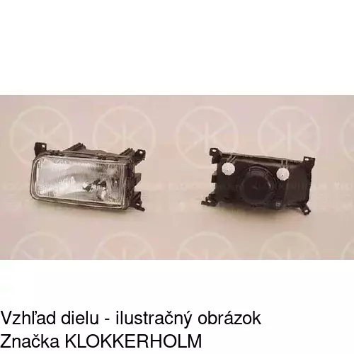 Hlavný reflektor 954609-E /POLCAR/ - obr. 1