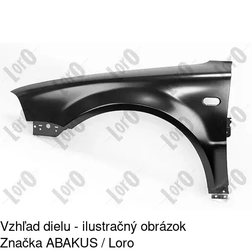 Predný blatník 954902-J /POLCAR/ - obr. 1