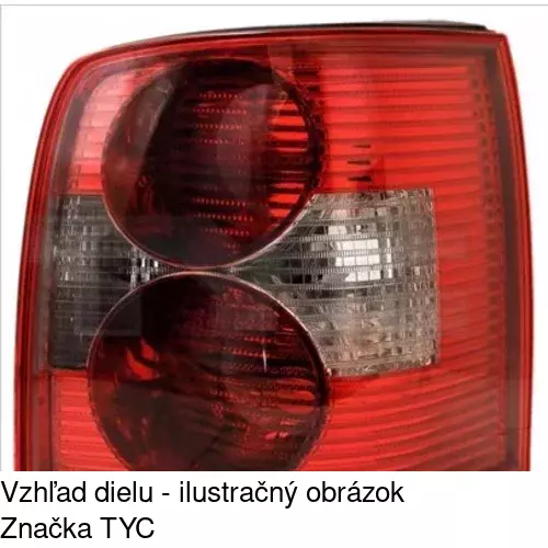 Zadné svetlo POLCAR 9549881E
