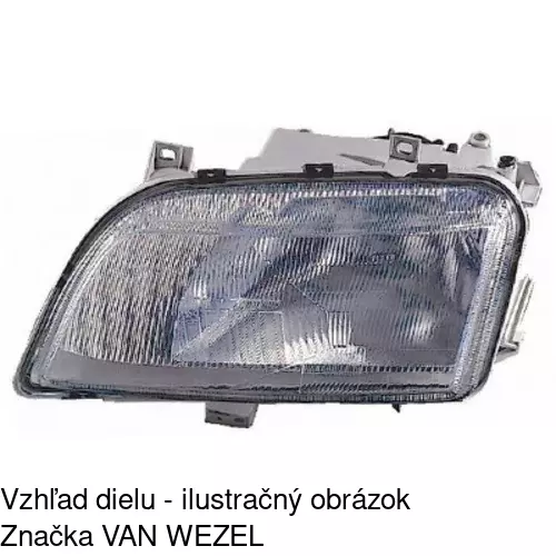 Hlavný reflektor 9550090E /POLCAR/ - obr. 5