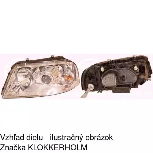 Hlavný reflektor POLCAR 9551101U