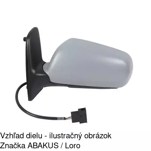 Vonkajšie zrkadlo 9551515M /POLCAR/ - obr. 1