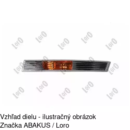 Predná smerovka 9555192E /POLCAR/ - obr. 4