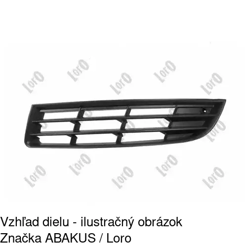Kryt v nárazníku 9555271J /POLCAR/ - obr. 1