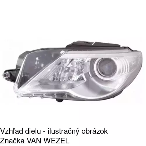 Hlavný reflektor 9556091U /POLCAR/ - obr. 3