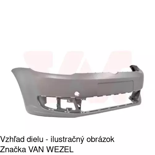 Predný nárazník 956307-2 /POLCAR/ - obr. 1