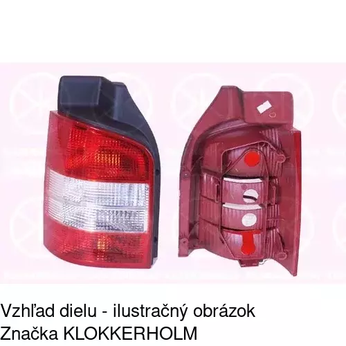 Zadné svetlo 956887AE /POLCAR/ - obr. 1