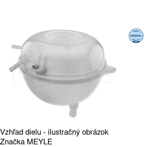 Nádržky vyrovnávacie 9568ZB-1 /POLCAR/ - obr. 2