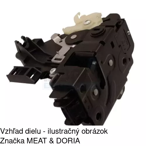 Vnútorná zámka dverí 9568ZC-4 /POLCAR/ - obr. 2