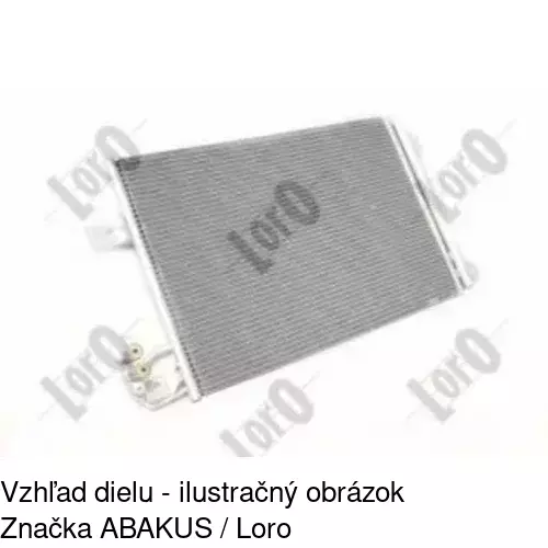Chladiče klimatizácie 9569K8C1 /POLCAR/ - obr. 1