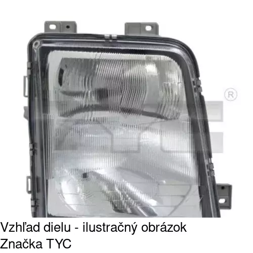 Hlavný reflektor POLCAR 957109-E