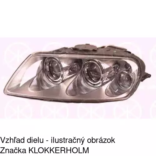 Hlavný reflektor 9580101V /POLCAR/ - obr. 2