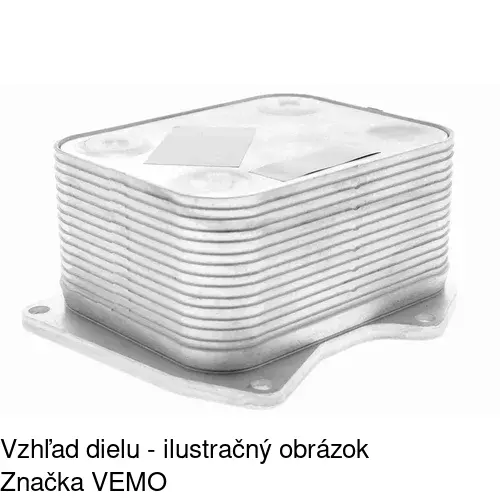 Chladiče oleja POLCAR 9580L8-6