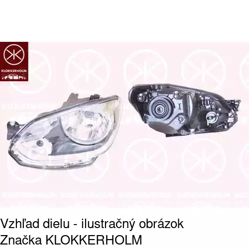 Hlavný reflektor 95A1100E /POLCAR/ - obr. 4
