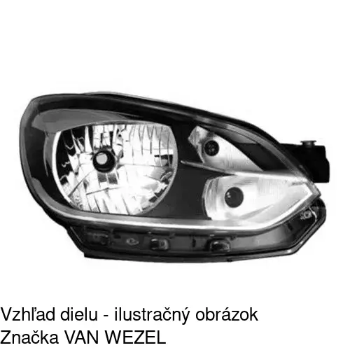 Hlavný reflektor 95A1100E /POLCAR/ - obr. 5