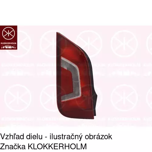 Zadné svetlo 95A187-X /POLCAR/ - obr. 1