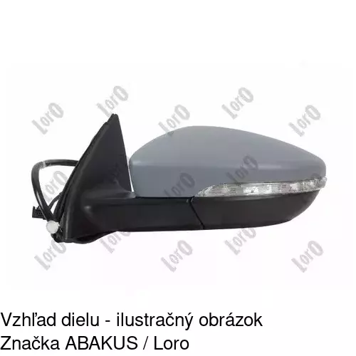 Vonkajšie zrkadlo 95D1514M /POLCAR/ - obr. 3