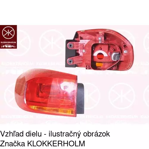 Zadné svetlo 95X1871E /POLCAR/ - obr. 1